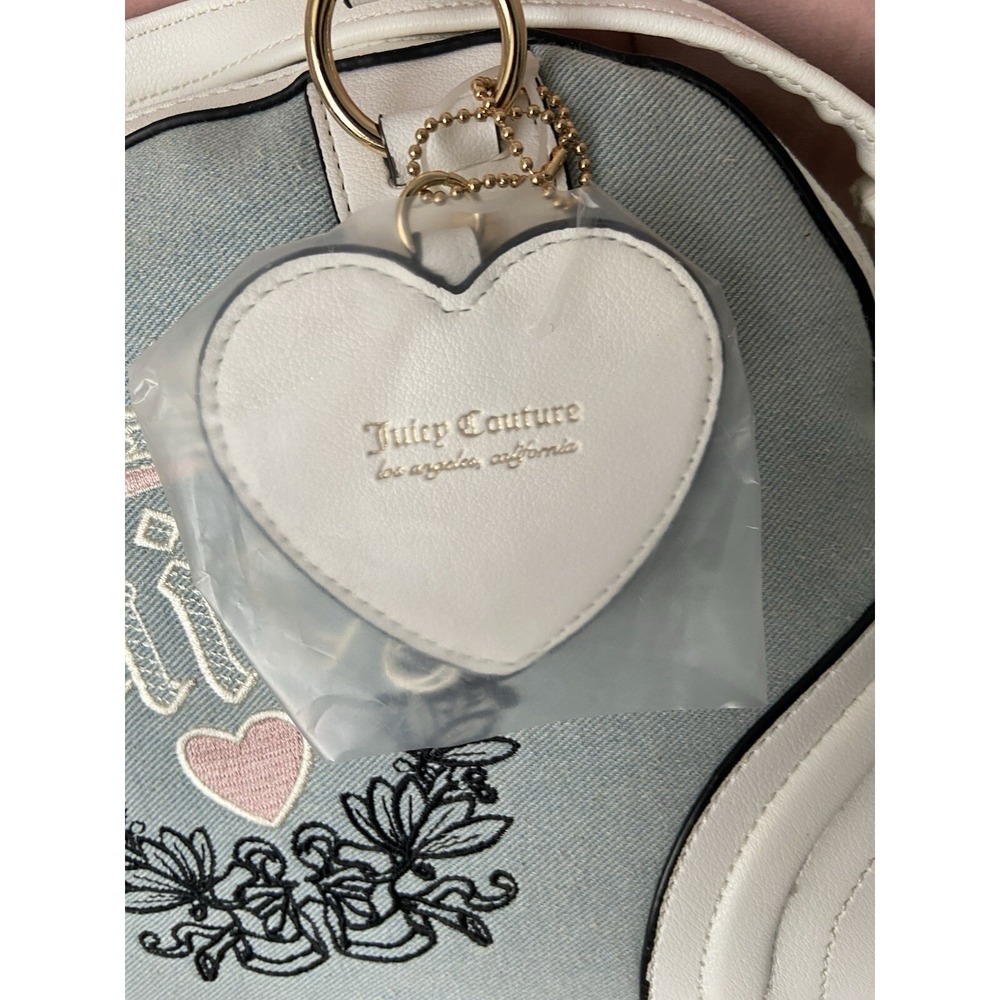 Juicy Couture Heritage Denim‎ Satchel Bag - Picture 2 of 3